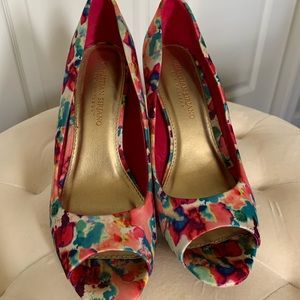 Christian Siriano Payless watercolor heels